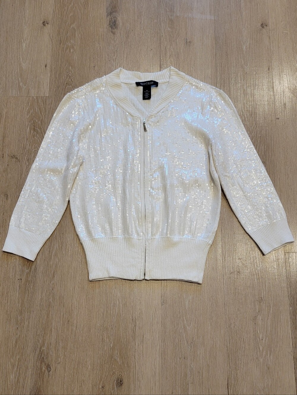 WHBM sequin cardigan